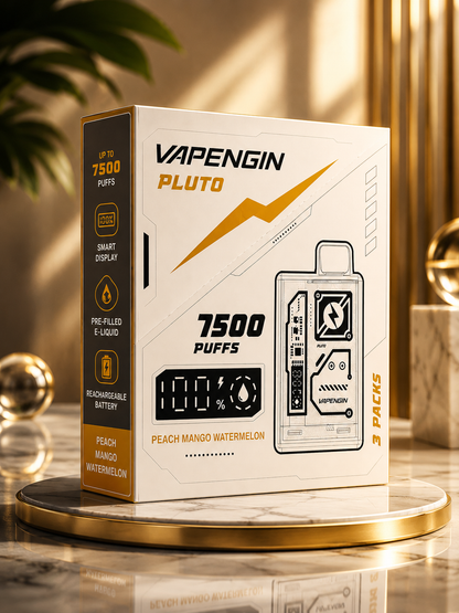 VAPENGIN Pluto 7500 Puffs – Premium Smart Disposable Device