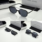 Marc Jacobs Premium Geometric Sunglasses – Matte Black Edition