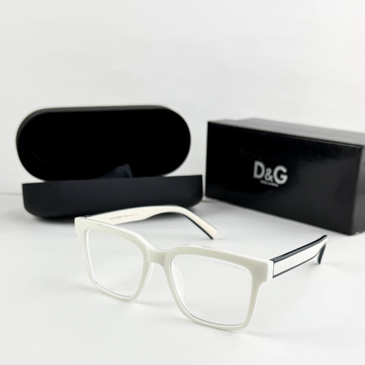 Dolce & Gabbana Premium White Frame Eyewear – Luxury Edition