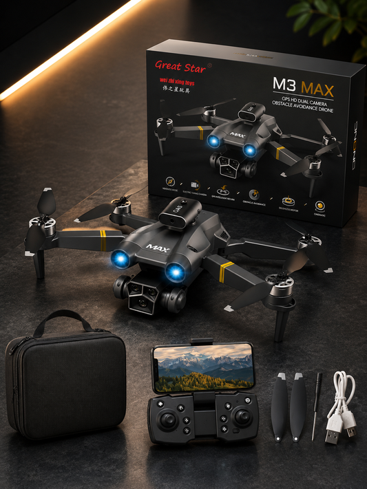 M3 MAX GPS HD Dual Camera Drone