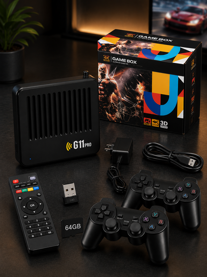 G11 Pro 4K Wireless Retro Gaming Console