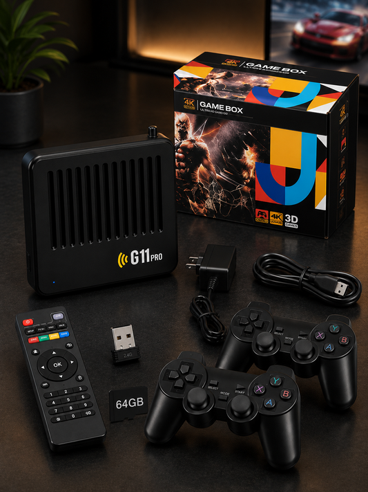 G11 Pro 4K Wireless Retro Gaming Console