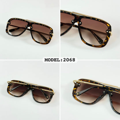 Louis Vuitton Premium Oversized Shield Sunglassea