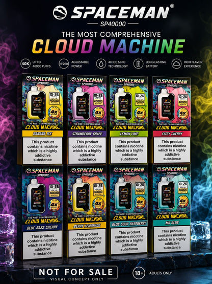 Spaceman SP40000 – Premium Cloud Machine Edition