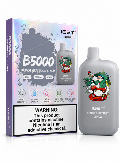 IGET B5000 – Orange Grapefruit Lemon Edition